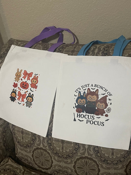 Halloween candy/ tote bag