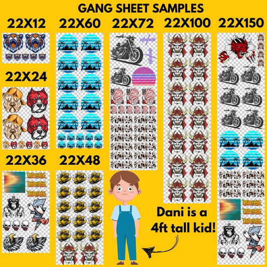 Gang Sheet